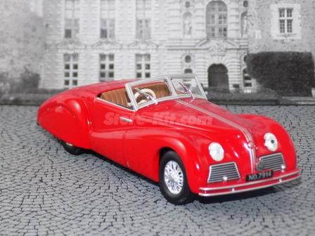 Alfa Romeo 2500 S Touring 1937 vermelho