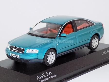 Audi A6 Saloon 1997 verde 