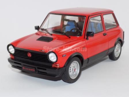 Auto-Bianchi A112 MK-V Abarth vermelho