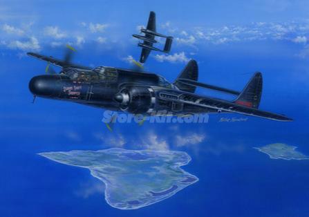 Avião P-61 Black Window