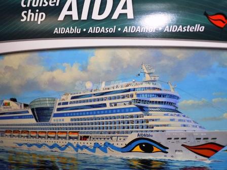 Barco Cruzeiro paquete AIDA