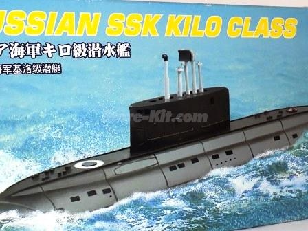 Barco Submarino Russian  SSK  Kilo Class