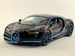 Bugatti Chiron preto/azul