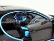 Bugatti Chiron preto/azul
