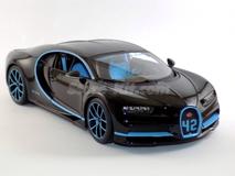 Bugatti Chiron preto/azul
