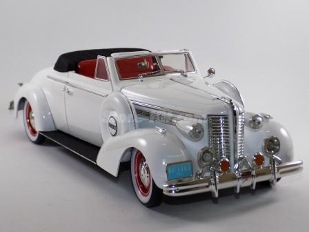 Buick Century cabrio de 1938 branco