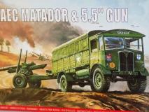 Camião AEC Matador + Canhão 5,5 
