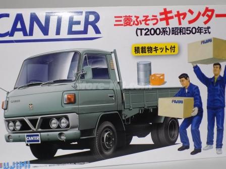 Carrinha Mitsubishi Canter Caixa aberta + figuras
