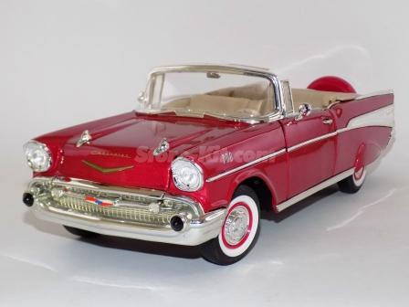 Chevrolet Bel Air Convertible 1957 bordô