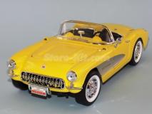 Chevrolet Corvette 1957 amarelo