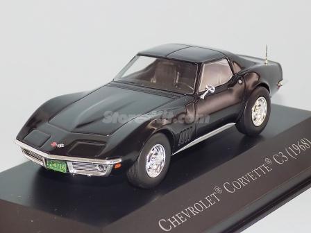 Chevrolet Corvette C-3 1968 preto