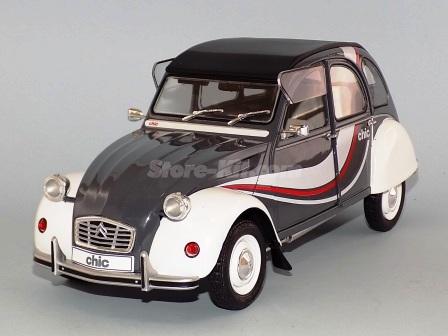 Citroen 2CV Chic 1982 cinza/branco