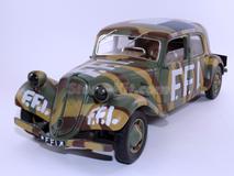 Carro Citroen 11CV Traction 1944 F.F.I. 2 º G.G.M