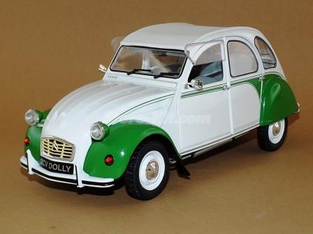 Citroen 2 CV 1983 verde/branco