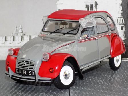 Citroen 2CV-6 Dolly 1985 vermelho/cinza
