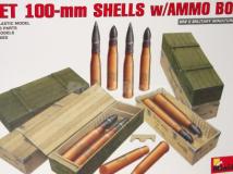 Cunhete de munições 100mm Soviético 