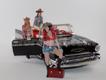 Diorama Chevrolet Bela Air 1957 + Comboy Girl's