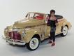 Diorama Chevrolet Special Deluxe + Figura Cristine anos 50