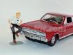 Diorama Dodge Charger 1966 + Marty Style