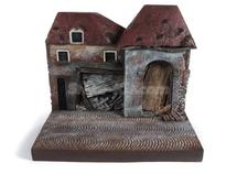 Diorama Edificio em ruinas Normandia
