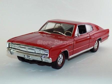 Dodge Charger 1966 vermelho