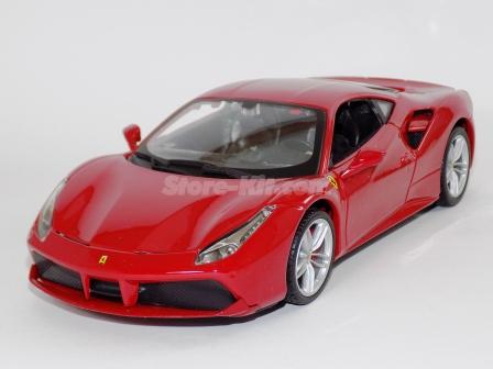 Ferrari 488 GTB vermelho