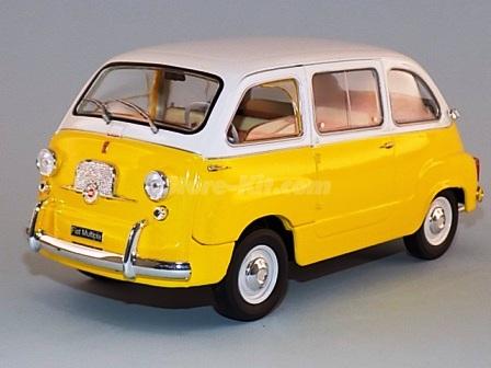 Fiat 600 Mutipla 1960 amarela/branca