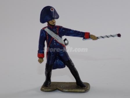 Figura de Artilheiro Francês Napoleónico de 1810