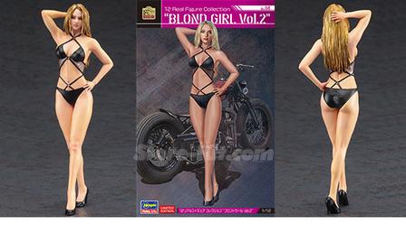 Figura de pin up Blond Girl Fato banho