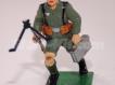 Figura de soldado Alemão com metralhadora