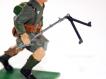 Figura de soldado Alemão com metralhadora