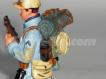 Figura soldado Infantaria Francês Marcha 1º GGM 1914/18 