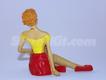 Figura Zena + cachorro sentada