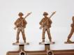 Figuras British infantaria WW II