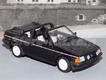 Ford Escort MK-III cabriolet 1983 preto