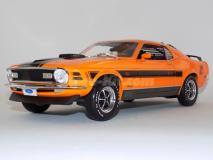 Ford Mustang Mach I 1970 laranja 