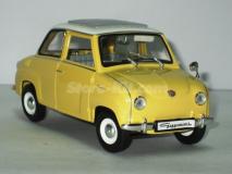 Gogomobil T-250 tecto abrir 1958 amarelo