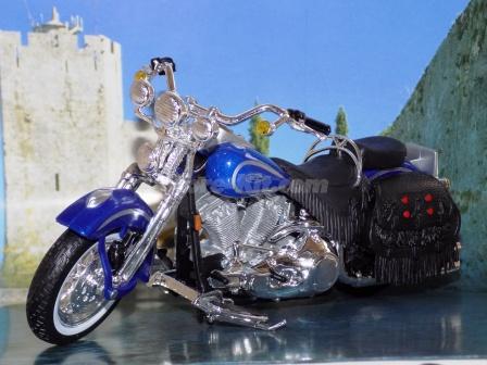 Harley Davison FLSTS Heritage Softail Springer azul