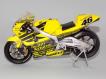 Honda NSR-500-Valentino Rossi 2001 amarela