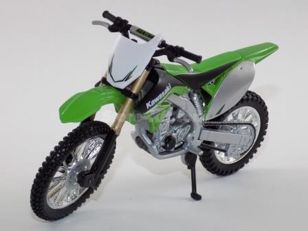 Kawasaki KX 450-F Cross verde/cinza