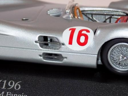 Franklin Mint 1/24 Mercedes-Benz W196 R 1954 (Bon état, Sans Boîte) - An G6