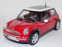 Mini-Cooper New Roof Sun vermelho