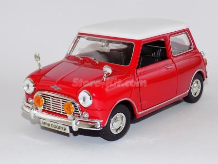 Morris Mini-Cooper 1961-67  vermelho/branco