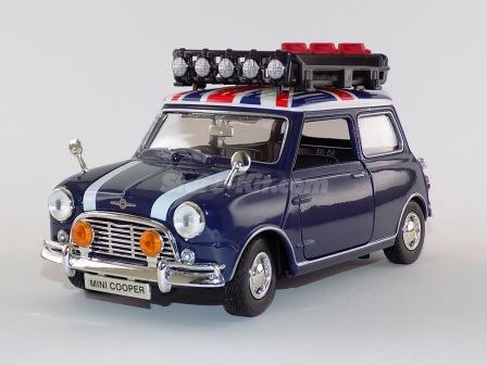 Morris Mini-Cooper 1961/67 azul/branco