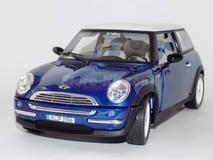New Mini-Cooper 2001 azul/branco