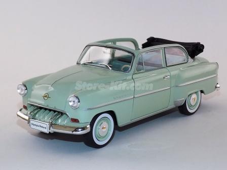 Opel Olympia Rekord cabriolet limousine 1955 verde