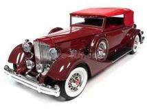 Packard V-12 Victória Soft-top 1934 Bordeaux