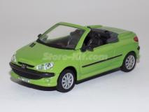 Peugeot 206 CC cabrio verde