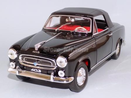 Peugeot 403 cabriolet 1957 preto