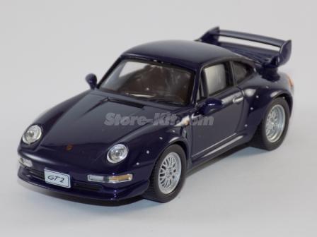 Porsche 911 GT-2 1996 azul